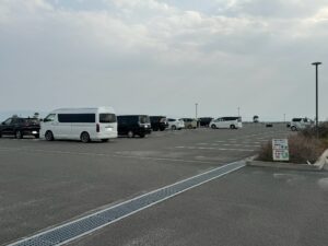 エコエイトやつしろ公園の駐車場