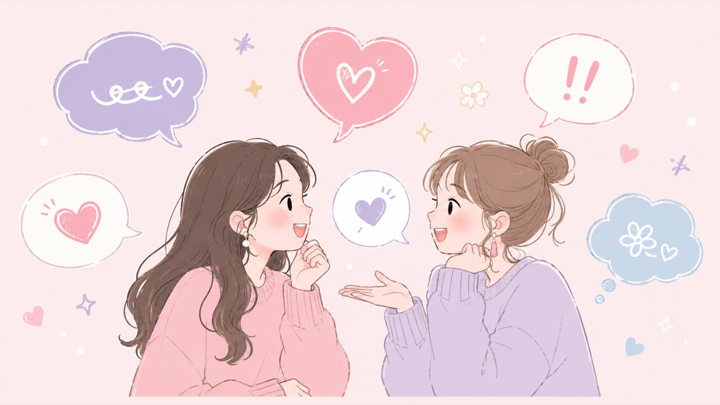 韓国語の会話イメージ
