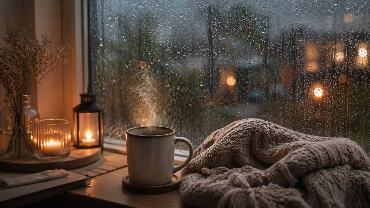 雨の日のおうち時間
