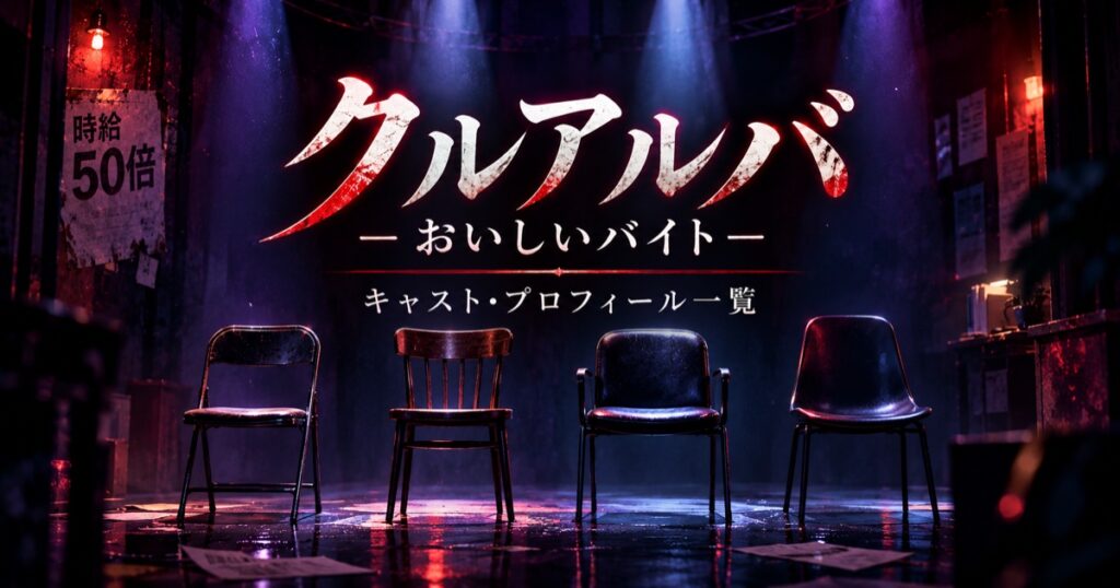 Netflix韓国ドラマ『クルアルバ -おいしいバイト-』キャスト・プロフィール一覧のアイキャッチ(当ブログ作成のイメージ画像)